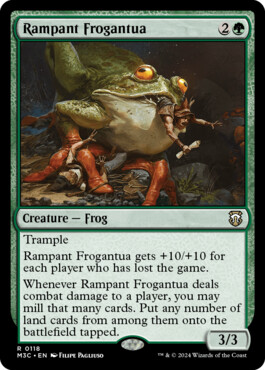 Rampant Frogantua - Modern Horizons 3 Commander