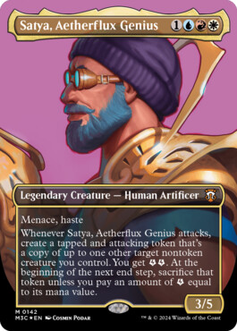 Satya, Aetherflux Genius - Modern Horizons 3 Commander