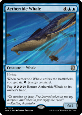 Aethertide Whale - Modern Horizons 3 Commander