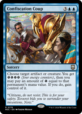 Confiscation Coup - Modern Horizons 3 Commander