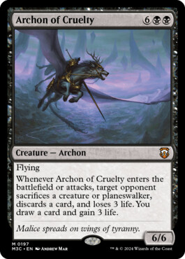 Archon of Cruelty - Modern Horizons 3 Commander