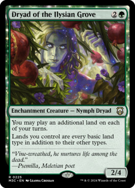 Dryad of the Ilysian Grove - Modern Horizons 3 Commander