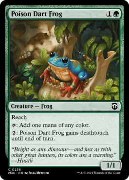 Poison Dart Frog - Modern Horizons 3 Commander