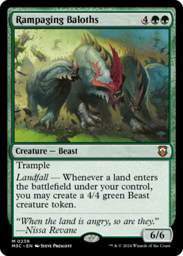 Rampaging Baloths - Modern Horizons 3 Commander