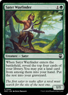 Satyr Wayfinder - Modern Horizons 3 Commander