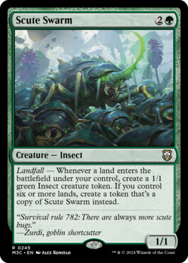 Scute Swarm - Modern Horizons 3 Commander