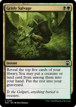 Grisly Salvage - Modern Horizons 3 Commander