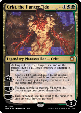 Grist, the Hunger Tide - Modern Horizons 3 Commander