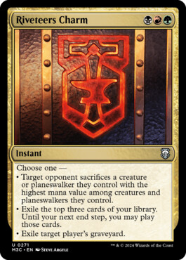 Riveteers Charm - Modern Horizons 3 Commander