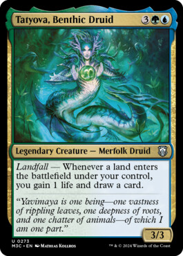 Tatyova, Benthic Druid - Modern Horizons 3 Commander