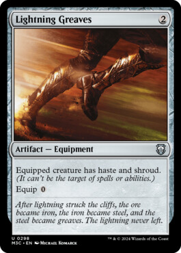 Lightning Greaves - Modern Horizons 3 Commander