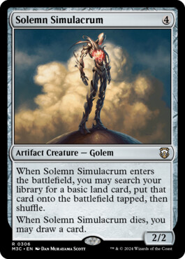 Solemn Simulacrum - Modern Horizons 3 Commander