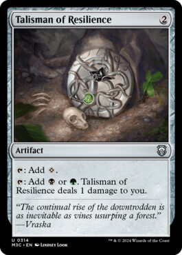 Talisman of Resilience - Modern Horizons 3 Commander