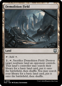 Demolition Field - Modern Horizons 3 Commander