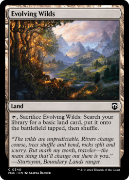 Evolving Wilds - Modern Horizons 3 Commander