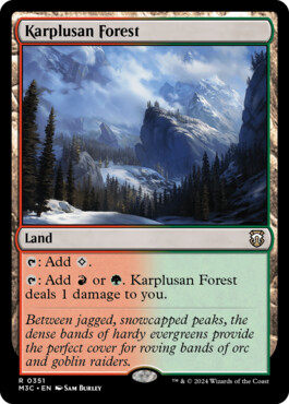 Karplusan Forest - Modern Horizons 3 Commander