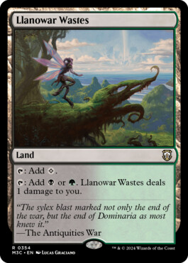 Llanowar Wastes - Modern Horizons 3 Commander