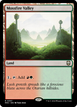 Mossfire Valley - Modern Horizons 3 Commander