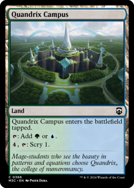 Quandrix Campus - Modern Horizons 3 Commander