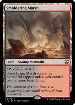 Smoldering Marsh - Modern Horizons 3 Commander