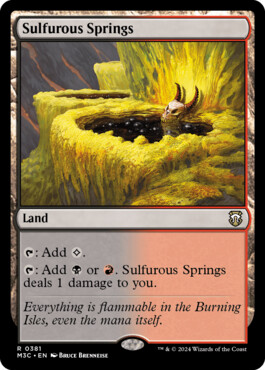 Sulfurous Springs - Modern Horizons 3 Commander