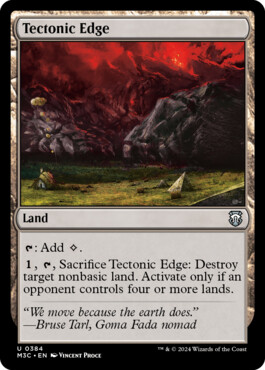 Tectonic Edge - Modern Horizons 3 Commander