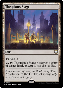 Thespian's Stage - Modern Horizons 3 Commander