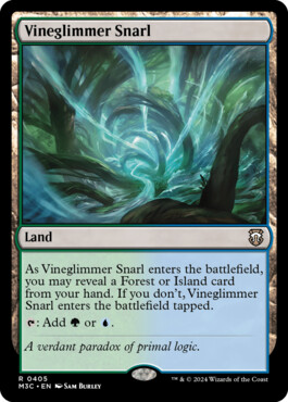 Vineglimmer Snarl - Modern Horizons 3 Commander