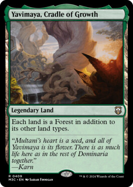 Yavimaya, Cradle of Growth - Modern Horizons 3 Commander