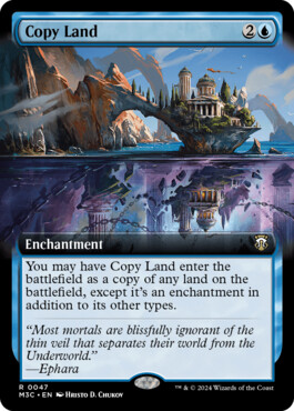 Copy Land - Modern Horizons 3 Commander