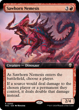 Sawhorn Nemesis - Modern Horizons 3 Commander