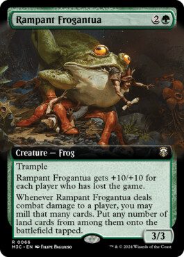 Rampant Frogantua - Modern Horizons 3 Commander