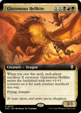 Gluttonous Hellkite - Modern Horizons 3 Commander