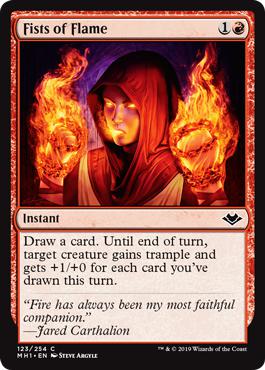Fists of Flame - Modern Horizons