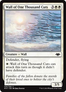 Wall of One Thousand Cuts - Modern Horizons