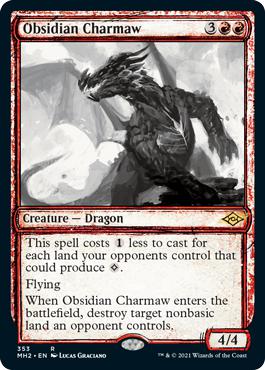 Obsidian Charmaw - Modern Horizon 2