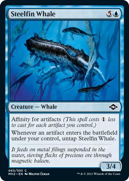 Steelfin Whale - Modern Horizon 2