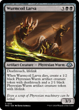 Wurmcoil Larva - Modern Horizons 3