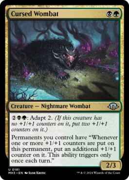 Cursed Wombat - Modern Horizons 3