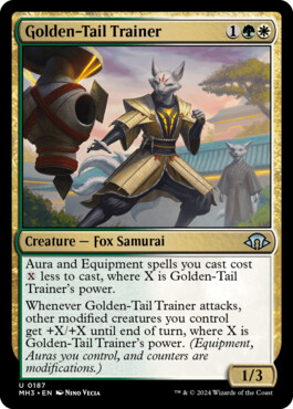 Golden-Tail Trainer - Modern Horizons 3