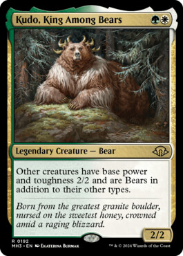 Kudo, King Among Bears - Modern Horizons 3