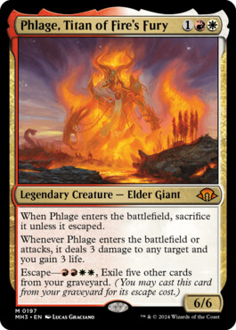 Phlage, Titan of Fire's Fury - Modern Horizons 3