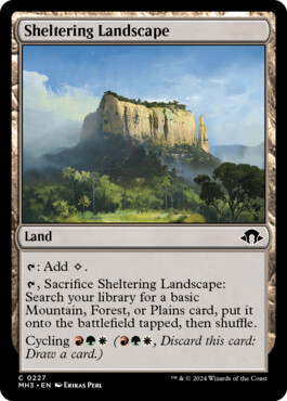 Sheltering Landscape - Modern Horizons 3