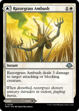 Razorgrass Ambush // Razorgrass Field - Modern Horizons 3