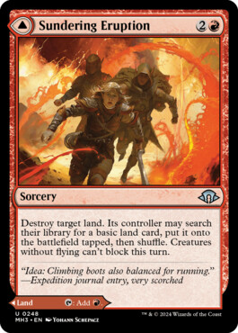 Sundering Eruption // Volcanic Fissure - Modern Horizons 3