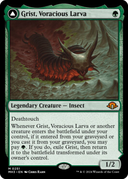 Grist, Voracious Larva -> Grist, the Plague Swarm - Modern Horizons 3