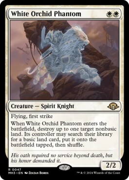 White Orchid Phantom - Modern Horizons 3