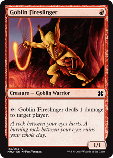 Goblin Fireslinger - Modern Masters 2015 Edition