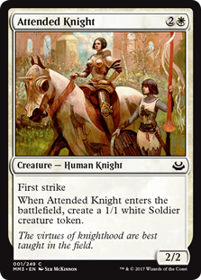 Attended Knight - Modern Masters 2017 Edition