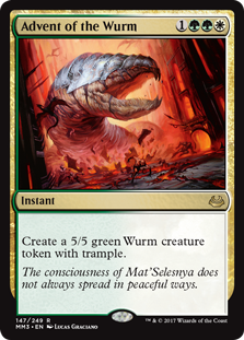 Advent of the Wurm - Modern Masters 2017 Edition